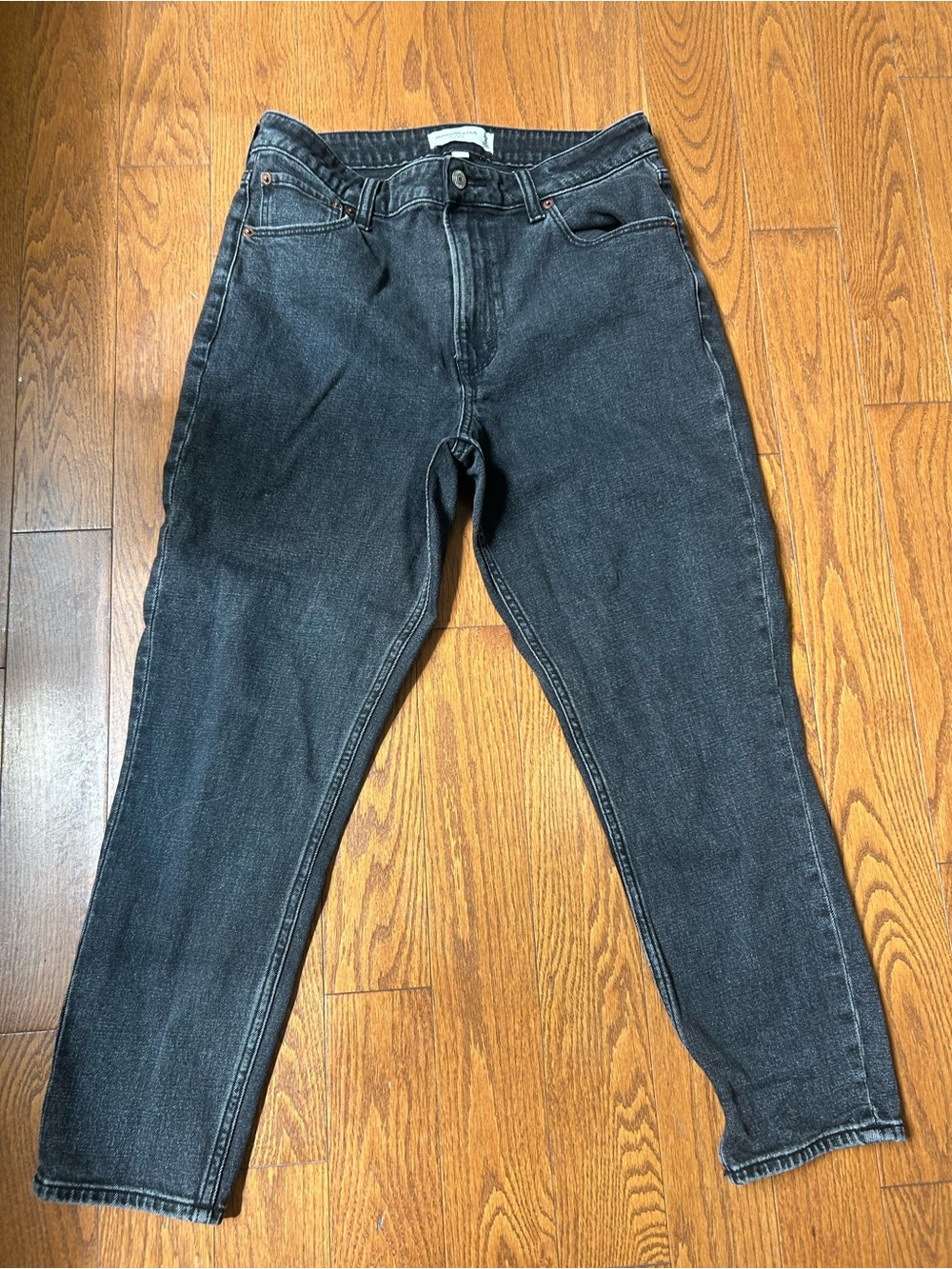 Classic Black skinny High-Rise Denim Jeans curvy love Abercrombie and fitch